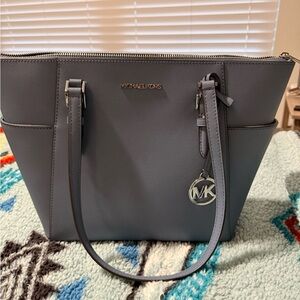 Michael Kors Slate Blue Tote Bag